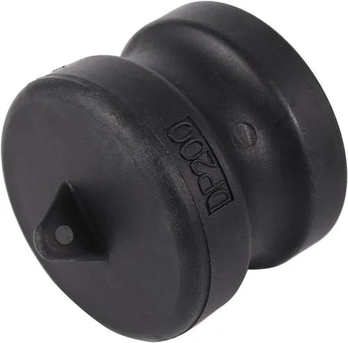 Miniatura 4 de Acoplamiento de manguera de leva y ranura de polipropileno, tipo estándar DP Camlock, tapón antipolvo de 2 pulgadas (2 unidades/paquete)