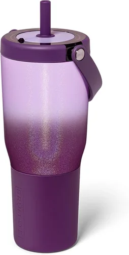 Miniatura 15 de BrüMate Resa - Vaso de viaje 100% a prueba de fugas de 25 onzas con asa y pajilla, popote SoftSip flexible, funda de silicona para mayor