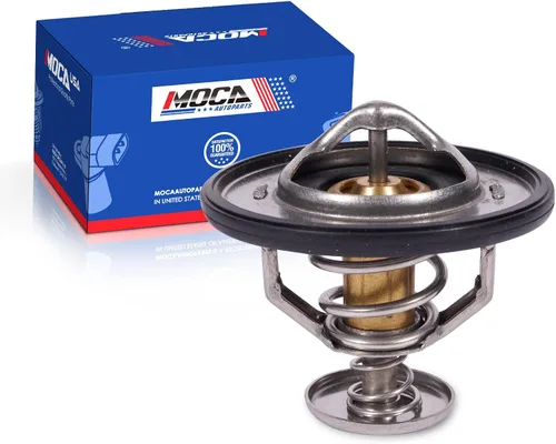 MOCA - Termostato de refrigerante de motor compatible con 91-04 para Acura NSX 3.0L y 01-06 para Hyundai Santa Fe 2.7L y 16-19 para Infiniti Q70