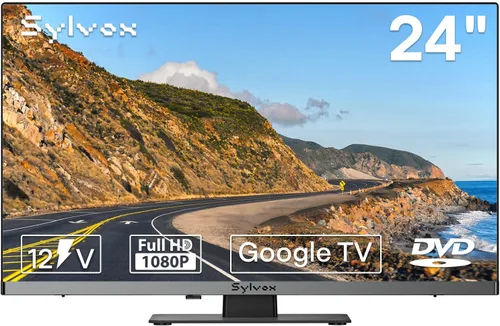 Miniatura 11 de SYLVOX - TV para autocaravanas, TV de 22 pulgadas 12/24V para autocaravanas Full HD 1080P Smart TV, Tienda de aplicaciones incorporada, Soporte WiFi
