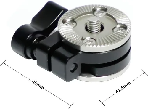 Miniatura 2 de CAMVATE Adaptador de montaje de roseta de doble cara con roscas centrales M6 - 2134