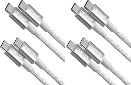 Miniatura 9 de Cable USB C a USB C de Anker, cable de carga rápida tipo C de 60 W (1.8 m, paquete de 5) para iPhone 17 Serie, iPad mini 6 y más (negro)