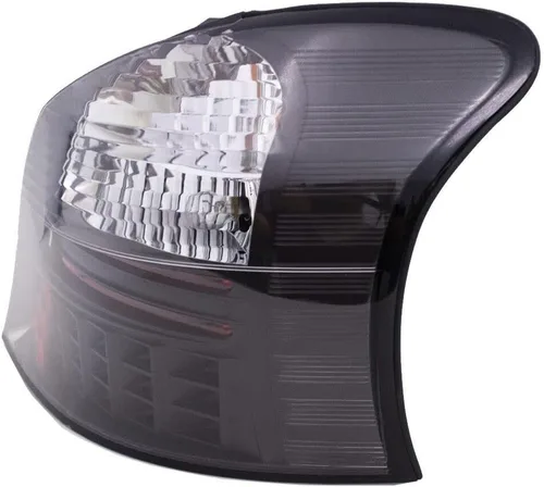 Miniatura 2 de Par de luces traseras LED de freno trasero negro compatible con Yaris Hatchback 2006 2007 2008