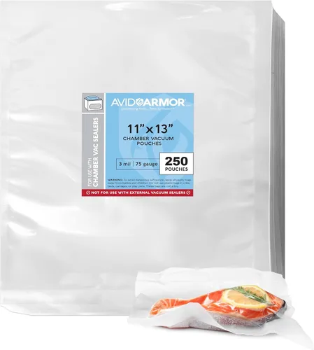 Avid Armor Bolsas selladoras al vacío de cámara, resistentes, sin BPA, bolsas de vacío precortadas para conservación de alimentos, almacenamiento en