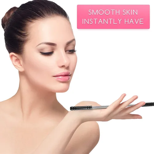 Miniatura 6 de 2 piezas de removedor de vello facial, depiladora de cejas de resorte, herramienta de enhebrado para eliminar el vello del labio superior, barbilla