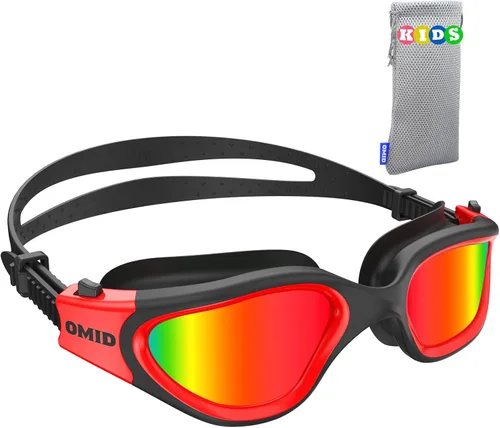 Miniatura 15 de OMID Kids Swim Goggles, P2mini Polarized Swimming Goggles Comfortable for Age 6-14
