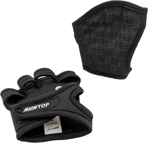 Miniatura 3 de RUNTOP Guantes de entrenamiento para fitness, entrenamiento cruzado, WODS, gimnasio, yoga, ejercicio, almohadillas de agarre para levantamiento