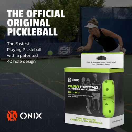 Miniatura 5 de Onix Pelotas de pickleball para exteriores - Pure 2 y Dura 40