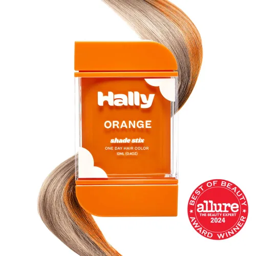 Miniatura 9 de Hally Hair Coloración Temporal de Cabello, Shade Stix (Naranja) - Accesorios de Maquillaje para Cabello para Niños, Adolescentes y Adultos - 12 ml