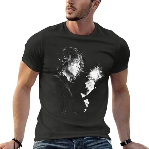 Miniatura 4 de The Doors - Camiseta unisex de manga corta con cuello redondo, 100% algodón