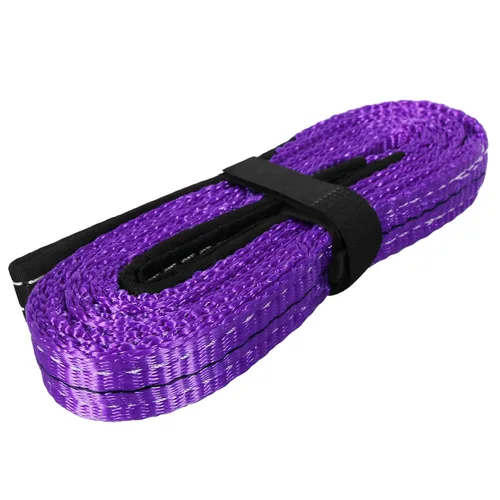 Miniatura 10 de Correas de elevación de 1 pulgada x 4 pies, 2 capas de alta resistencia plana de levantamiento de ojos, correas de nailon para levantamiento