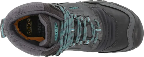 Miniatura 5 de KEEN Ridge Flex - Botas de senderismo impermeables de altura media para mujer, Acero GrisPorcelana, 8.5