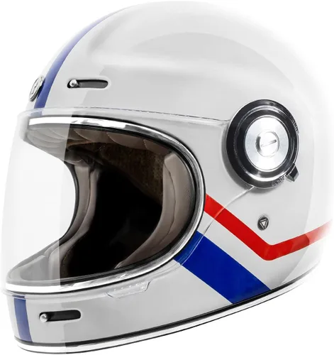 Miniatura 15 de TORC T1/Newport - Casco de moto de fibra de vidrio de cara completa aprobado por DOT y ECE