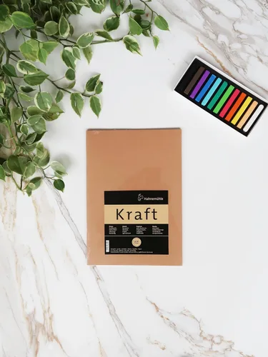 Miniatura 2 de Cuaderno de bocetos Kraft 4.23 oz/m², cuaderno, A5, 20 fls