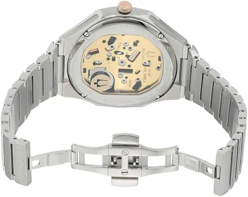 Miniatura 5 de Bulova 98P182 Reloj CURV para mujer Plateado Cronógrafo movimiento de cuarzo