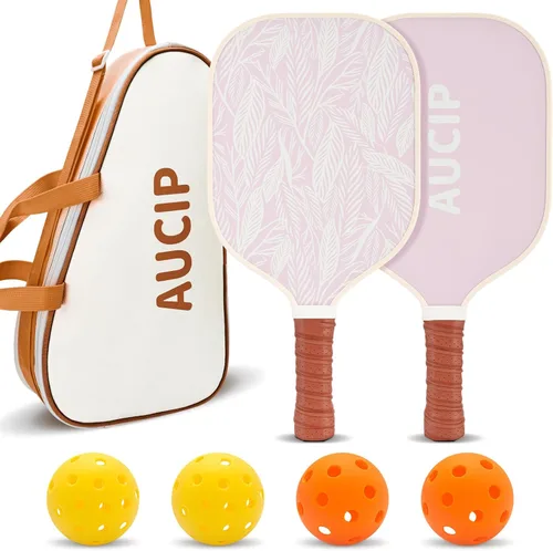 Miniatura 11 de Palas de Pickleball, juego de 2 palas de pickleball aprobadas por USAPA, lindas palas de pickleball de núcleo de nido de abeja de polipropileno