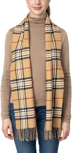 Miniatura 54 de Bufanda de invierno Achillea suave y cálida, de tartán, a cuadros, de cachemira, unisex
