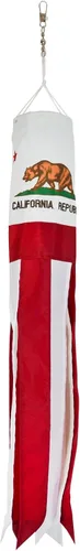 Miniatura 25 de In the Breeze 5110 Virginia State Flag Windsock, 18 pulgadas