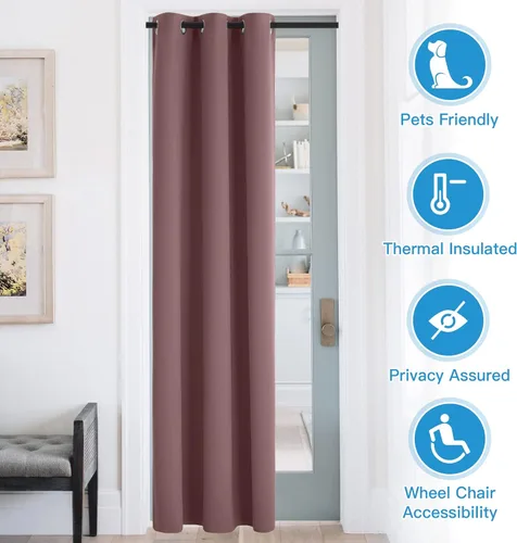 Miniatura 202 de RYB HOME - Cortinas extralargas de privacidad, para bloquear luz, de techo a suelo, para comedor, oficina, sala de estar, cine en casa, patio, 8.3