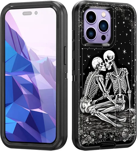 Miniatura 48 de Funda para iPhone Air con soporte integrado, a prueba de golpes, polvo y caídas, 3 capas, grado militar, funda protectora para iPhone Air de 6.5
