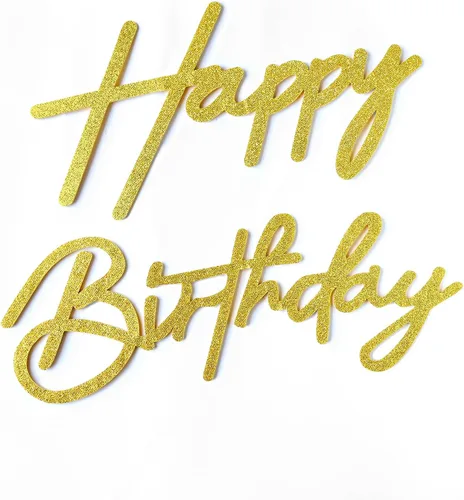 Miniatura 14 de Letrero negro de feliz cumpleaños para telón de fondo, letras de feliz cumpleaños de fieltro para arco de globos, decoraciones de telón de fondo