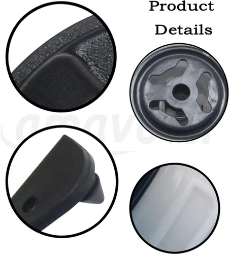 Miniatura 5 de LR053665 LR053666 Tapa de gasolina Tapón de combustible Accesorio del mercado de accesorios Ajuste para 05-13 Land Rover LR3 LR4 06-13