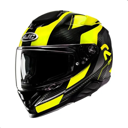 Miniatura 5 de Casco para motocicleta HJC RPHA 71 Carbon Hamil con visera protectora HJ-40 Pinlock, aprobado por DOT (MC1, X-Small)