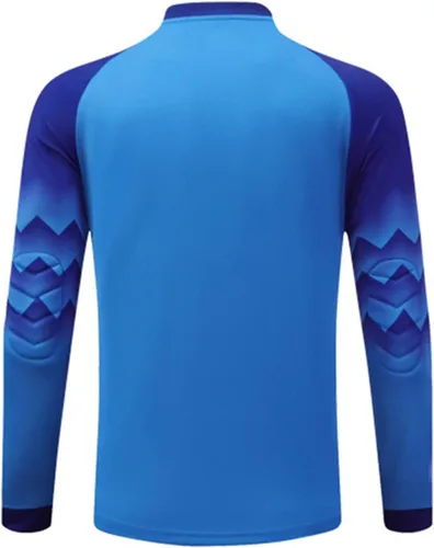 Miniatura 3 de TiaoBug Kids Boys Gladiator Goalkeeper Jersey Padded Goalie Shirt Soccer Jersey Sports Team Training Uniforms