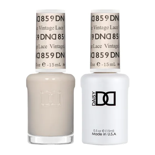 Miniatura 29 de Juego de esmalte de gel DND, Colección Sheer, esmalte de gel UV/LED y laca de uñas de secado al aire, dúo de esmalte sin astillas a juego, 0.5 onzas