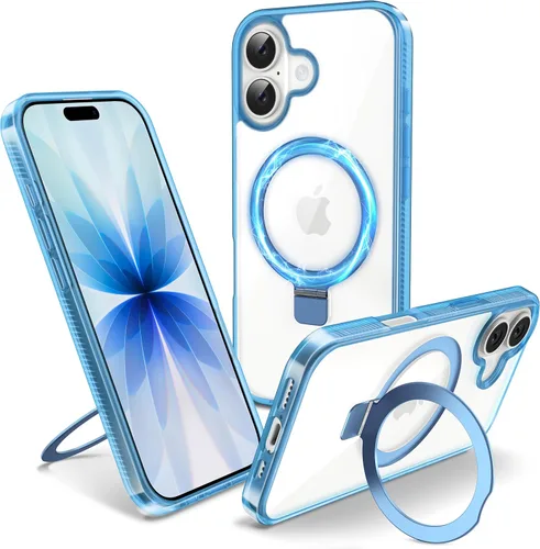 Miniatura 31 de Funda magnética para iPhone Air – [Soporte invisible integrado] [Compatible con MagSafe] [Protección contra caídas de grado militar] Cubierta