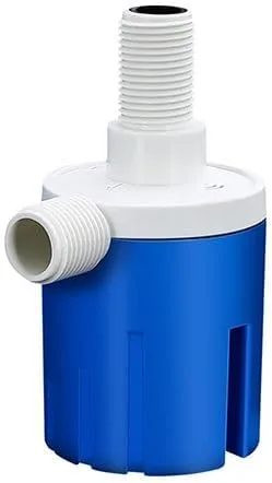 Válvula de control automático de nivel de agua, válvula de bola flotante, 1 pieza de 1/2 "3/4 "1 pulgada instalación interna tanque de agua de
