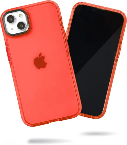 Miniatura 109 de SteepLab Funda de barrera para iPhone 13, protección de 360 grados que absorbe impactos con bisel elevado y colores llamativos (cielo azul brillante)