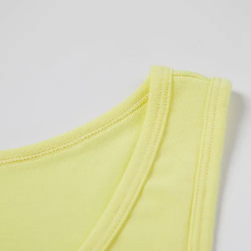 Miniatura 7 de Liang Rou Camiseta sin mangas con cuello redondo elástico para mujer