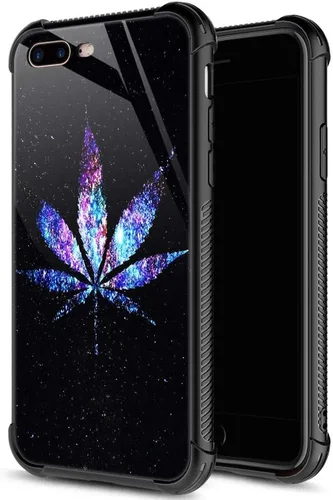 Miniatura 42 de ZHEGAILIAN Funda para iPhone 7/8 Plus, protección de grado militar, esquinas a prueba de golpes, funda antiarañazos para iPhone 7/8 Plus, girasol