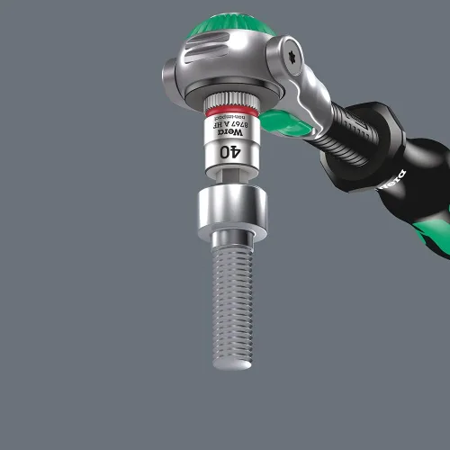 Miniatura 2 de WERA 05003365001 8767 A HF TORX® Zyklop Bit Socket con función de sujeción, unidad de 1/4", TX 0.984 x 1.102 in