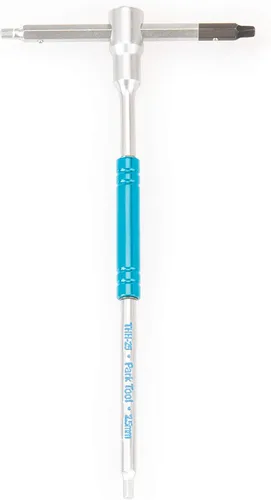 Miniatura 11 de Park Tool THH-5 - Llave hexagonal deslizante con mango en T 0.197 in Plata