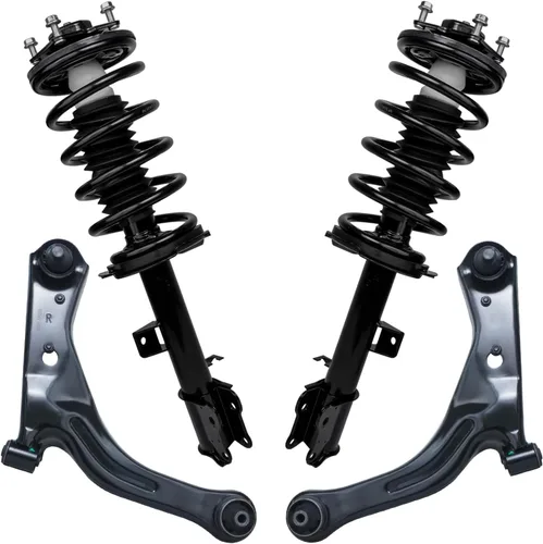Miniatura 120 de Detroit Axle - AWD Kit de brazos de control delanteros de 4 piezas para Chrysler 300 2005-2023 Dodge Charger 2017-2023 Challenger 2017-2023, 2
