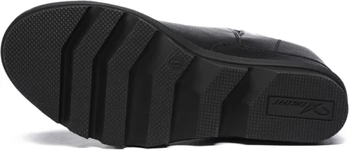 Miniatura 3 de Athlefit Women's Wedge Ankle Boots Fashion Side Zipper Hidden Leather Wedge Booties