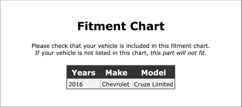 Miniatura 2 de Limpiaparabrisas izquierdo compatible con Chevrolet Cruze Limited 2016 PC-1034953