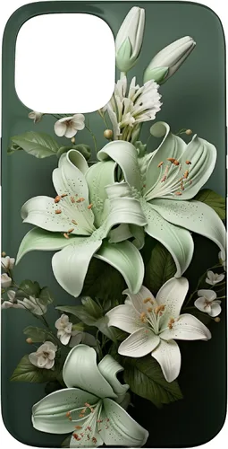 Miniatura 6 de Funda para iPhone 12 mini Sage green Wildflower Aesthetic Flower
