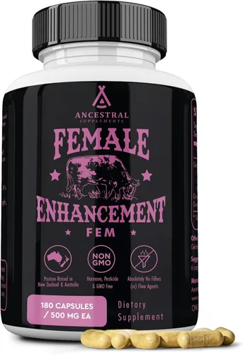 Miniatura 11 de Ancestral Supplements Hígado vacuno alimentado con pastura (disecado). Hierro natural, vitamina A, B12 para energía (180 Cápsulas)