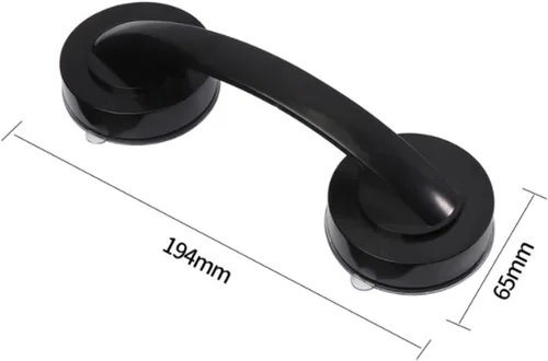 Miniatura 3 de Sscon Mango de ducha de 7.480 in de longitud con ventosa para puertas, cajones, refrigeradores, color negro