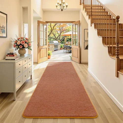Miniatura 20 de Alfombra de pasillo lavable AROGAN de 2x8 para pasillo, alfombras largas con suave espuma viscoelástica para dormitorio, alfombras antideslizantes