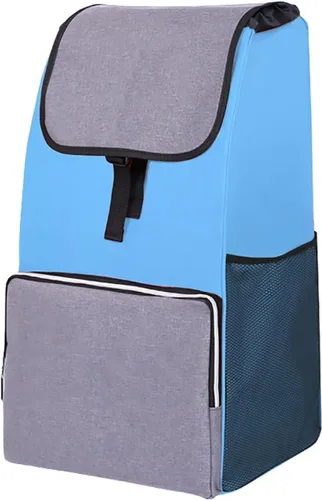 Miniatura 11 de Bolsa de repuesto para carrito de compras, bolsa de repuesto impermeable con bolsillos laterales y bolsillo frontal, para marco de aleación