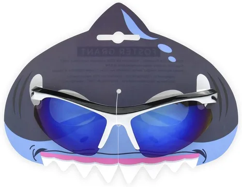 Miniatura 2 de Foster Grant Gafas de sol Sean para niños, color blanco, 1.378 in de EE. UU, Blanco