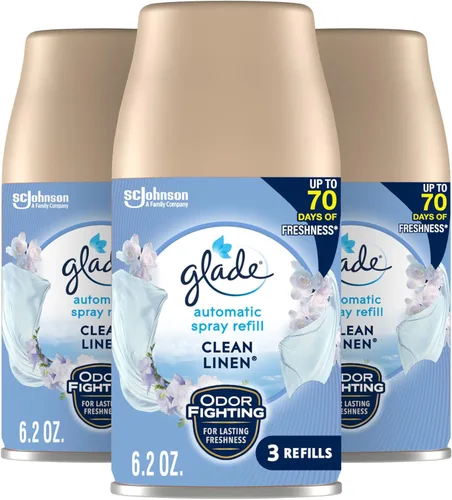 Miniatura 12 de Glade - Repuesto automático de aspersión, ambientador para el hogar y el baño, Aqua Waves, 6.2 oz, 3