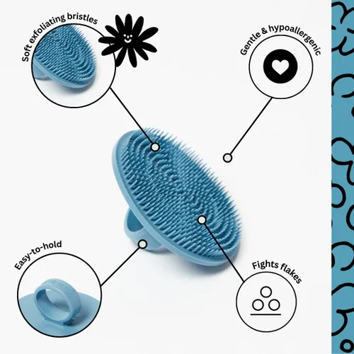 Miniatura 2 de Boie USA Limpiador facial - Herramienta facial de mano, cepillo facial exfoliante de limpieza profunda. Combate el acné con cerdas suaves, similares