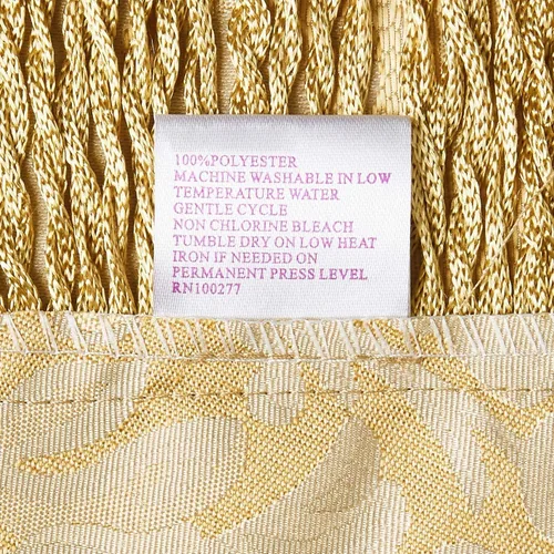Miniatura 4 de Violet Linen Majestic Damask - Mantel con diseño de damasco, color beige, 54 x 72 pulgadas, rectangular