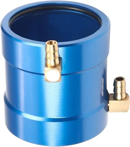 Miniatura 5 de Bettomshin Motor de aluminio de refrigeración por agua chaqueta de metal control remoto modelo barco partesBlueSuitable for36Series Control remoto