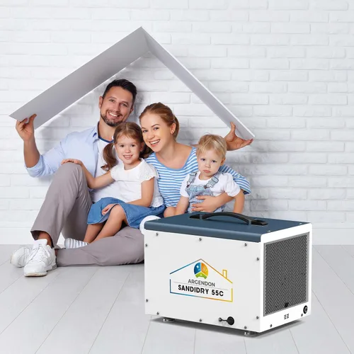 Miniatura 7 de ARGENDON Commercial Dehumidifiers with Pump and Drain Hose for Crawlspace, Basement, 120 PPD Crawl Space Dehumidifier for Large Spaces, Job Site